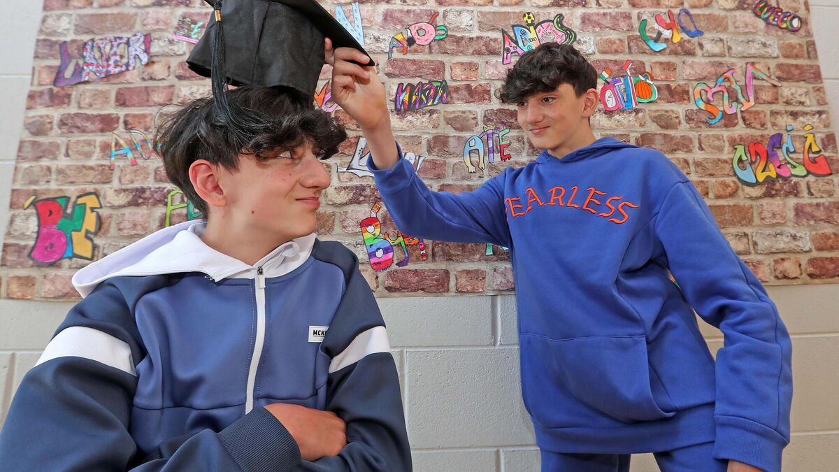 'They have beaten all the odds': Cork's Benhaffaf twins graduate from primary school - Vimarsana News