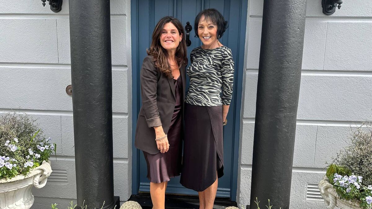 Agent Johanna Murphy and her mother Victoria Murphy at Joaney's Garden Agent Johanna Murphy and her mother Victoria Murphy at Joaney's Garden