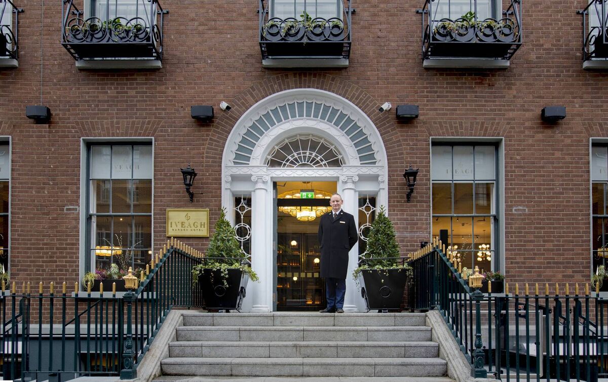 The Iveagh Garden Hotel hit back at the criticism, saying €999.99 was a default rate due to prices not yet been set on Booking.com. File picture 