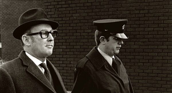 Judge Kevin Lynch, left, at the Kerry Babies Tribunal in Tralee, Co Kerry.