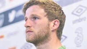 Eunan O’Kane ready to play his part if called by Ireland