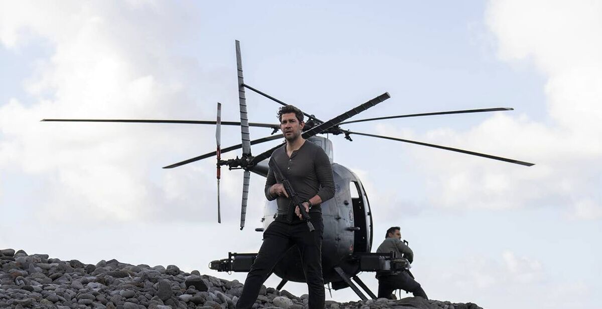 John Krasinski in Tom Clancy's Jack Ryan.