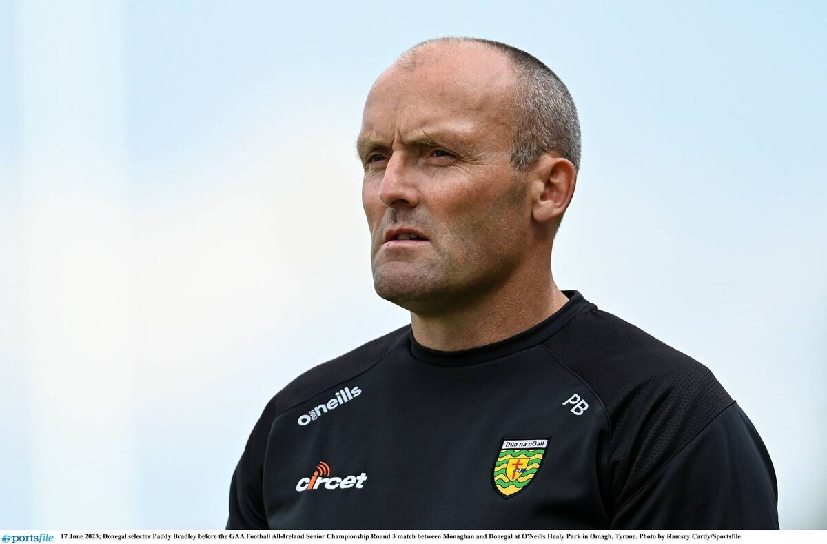 Donegal selector Paddy Bradley: 'Get out now'