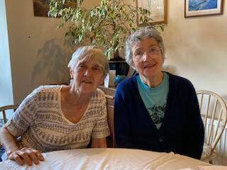 Anne Cardew and Rosemary Anderson, great-nieces of Aileen H Moore. 