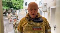Russian mercenary chief urging rebellion reaches city of Rostov-on-Don