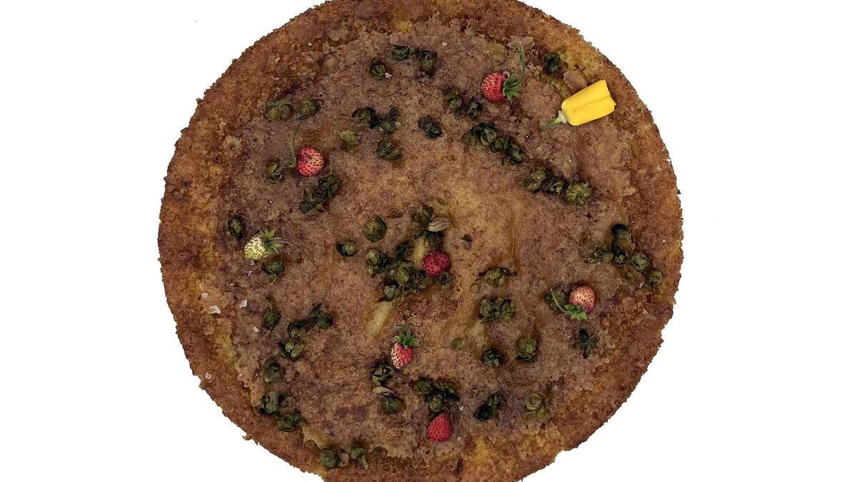 Natasha Pickowicz' Olive Oil Cake with Crispy Capers