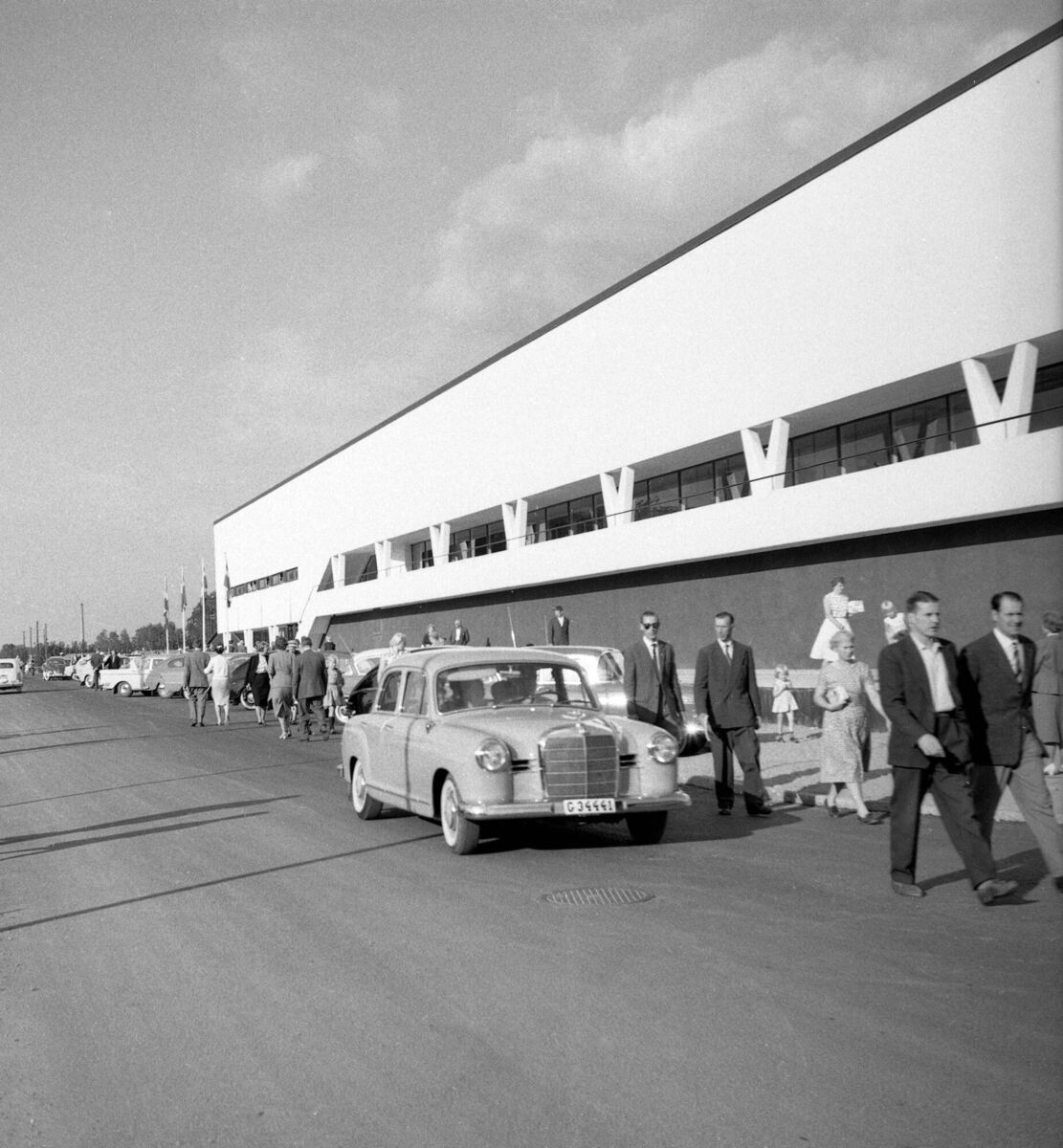 Then: The first Ikea store in Almhult, Sweden.