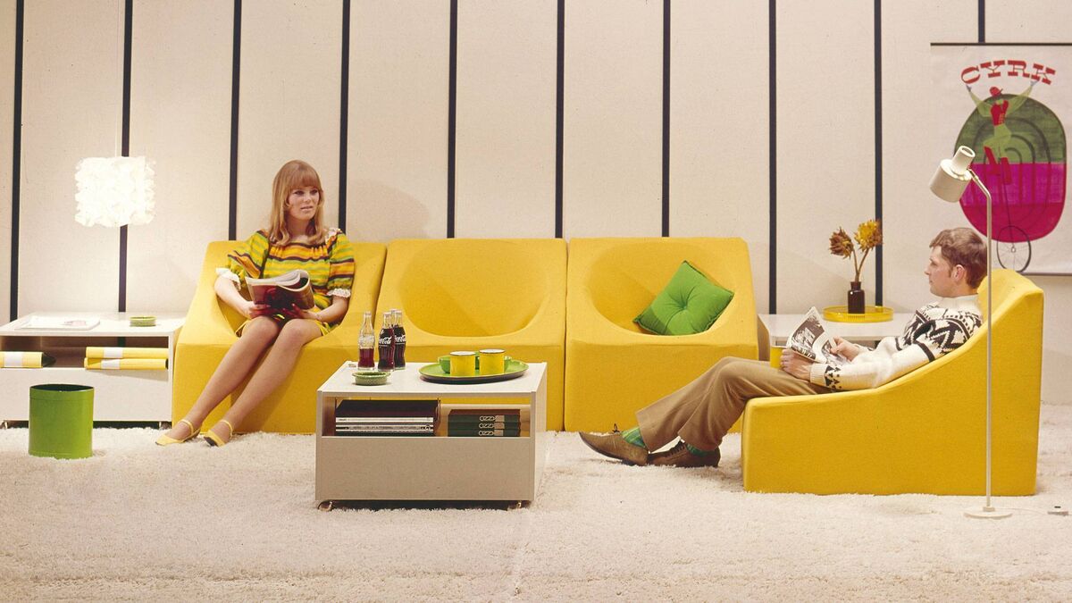 Ikea furniture from the 1960s.