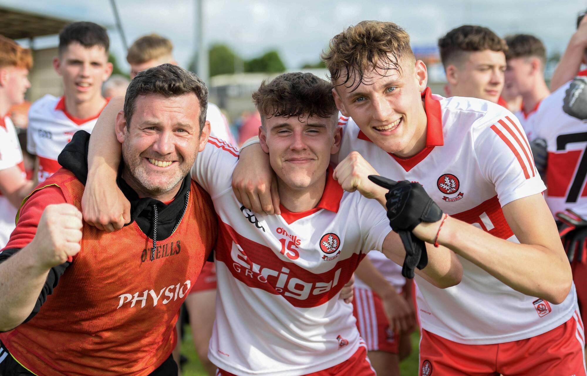 Fourteen man Derry defeat Dublin to reach All-Ireland minor final 