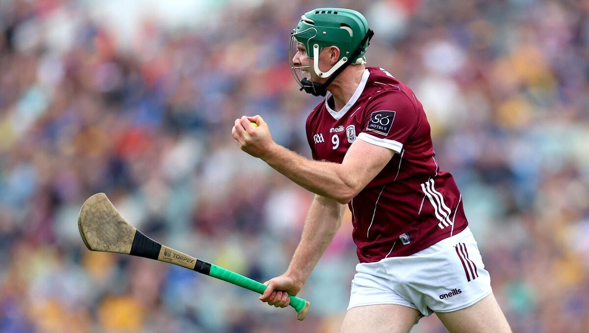 MASTERCLASS: Galway’s Cathal Mannion celebrates winning a free. Pic Credit ©INPHO/James Crombie MASTERCLASS: Galway’s Cathal Mannion celebrates winning a free. Pic Credit ©INPHO/James Crombie