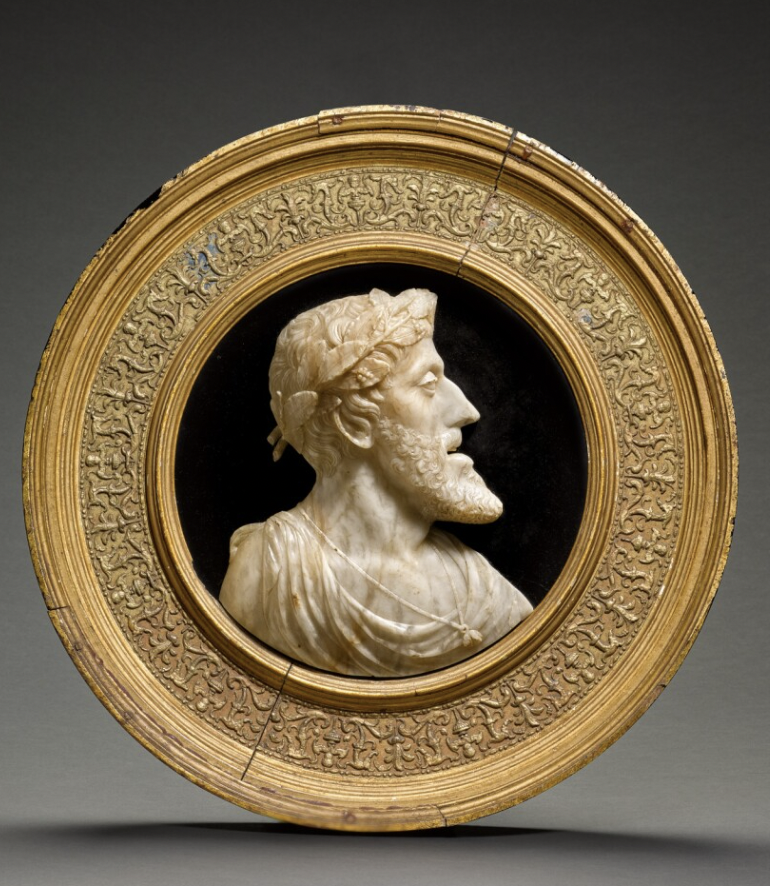 Alabaster portrait of Charles V at Sotheby's. Alabaster portrait of Charles V at Sotheby's.