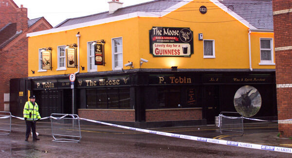 The Moose bar, Cathedral Place, Limerick, where Eddie Ryan was shot dead in November 2000. The killing sparked a vicious spiralling of the feud between rival gangs in the city. Picture: Kieran Clancy The Moose bar, Cathedral Place, Limerick, where Eddie Ryan was shot dead in November 2000. The killing sparked a vicious spiralling of the feud between rival gangs in the city. Picture: Kieran Clancy