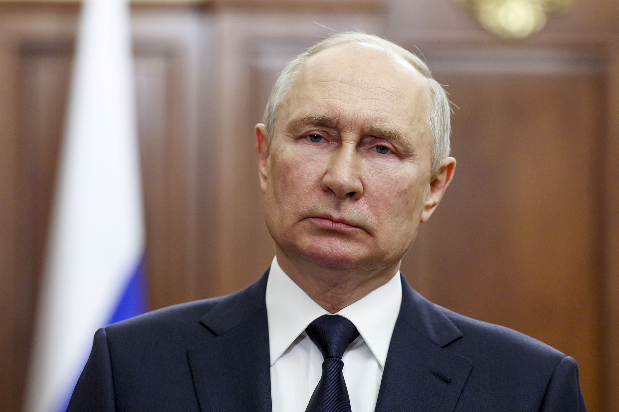 Vladimir Putin condemns ‘traitors’ for playing into hands of Russia’s enemies