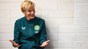 <p>HARSH DECISIONS: Republic of Ireland manager Vera Pauw speaking to media, at the UCD Bowl. Photo by Stephen McCarthy/Sportsfile</p>
