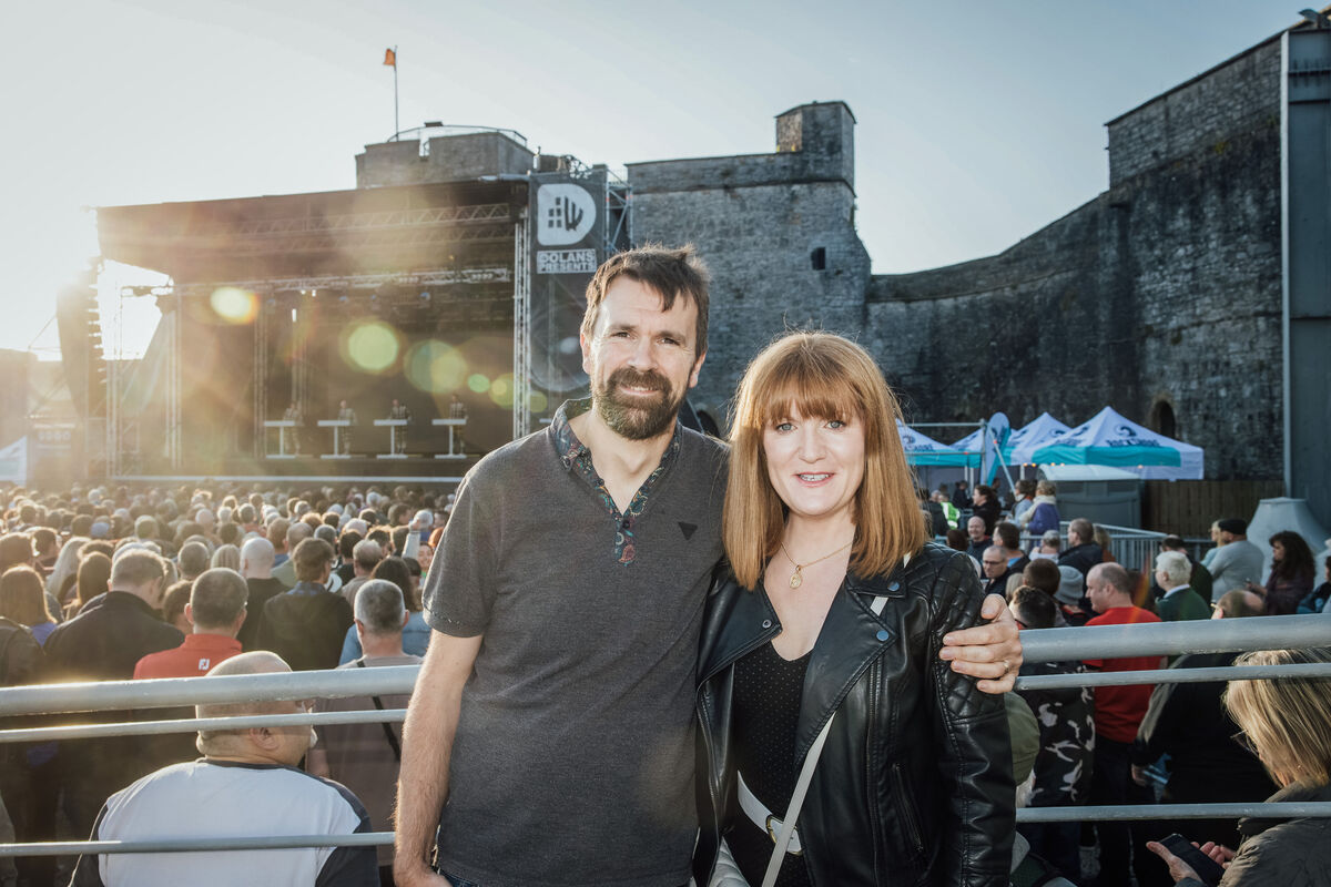 Colm and Georgina de Clair at Live At The Castle. Colm and Georgina de Clair at Live At The Castle.