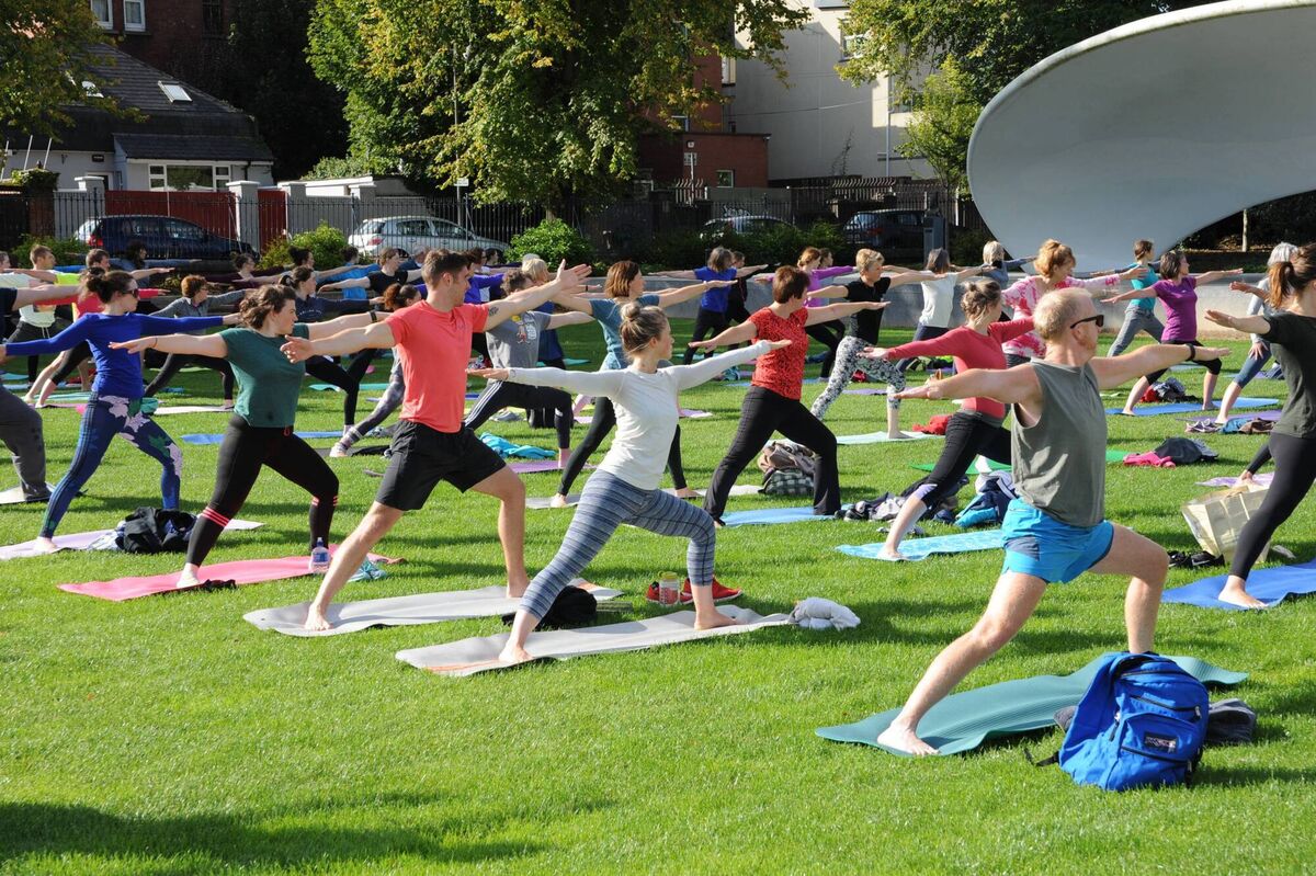 Yoga in the Park returns to Cork