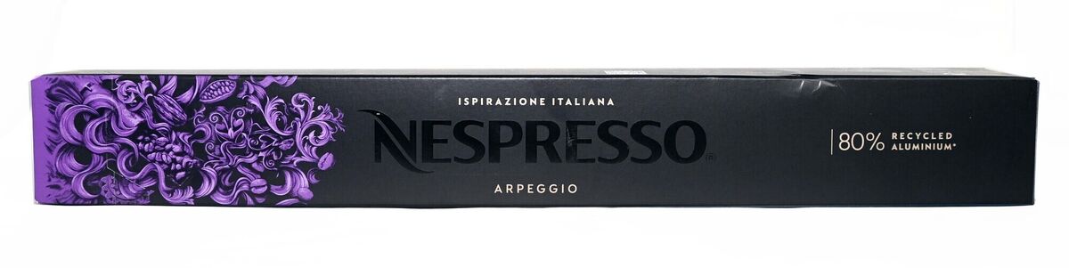 Nespresso coffee capsules