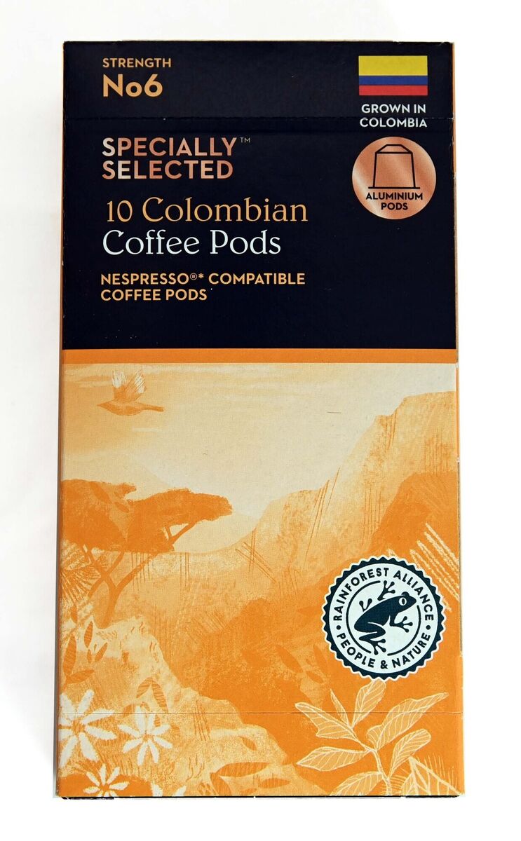 Aldi Specially Selected coffee capsules