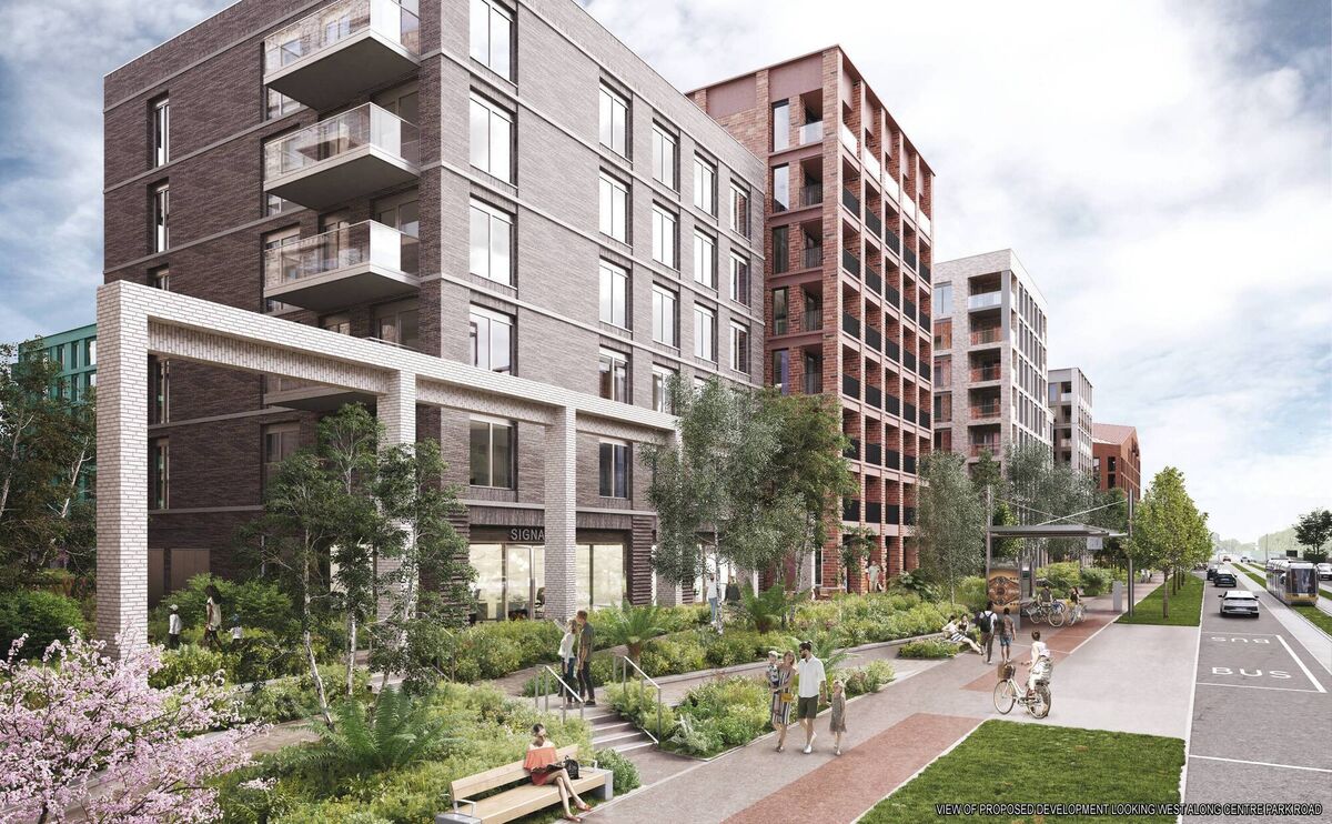 The development planned for the south docklands site includes 658 one-bed homes, 465 two-bed homes, and 202 three-bed homes. The development planned for the south docklands site includes 658 one-bed homes, 465 two-bed homes, and 202 three-bed homes.