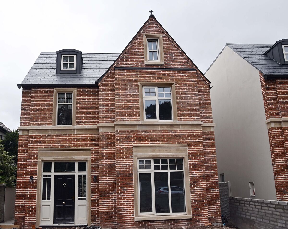 Inish is one of two being finished out this summer at the Douglas end of the Well Road, and will be offered with a 'builder's finish' at €1.35m