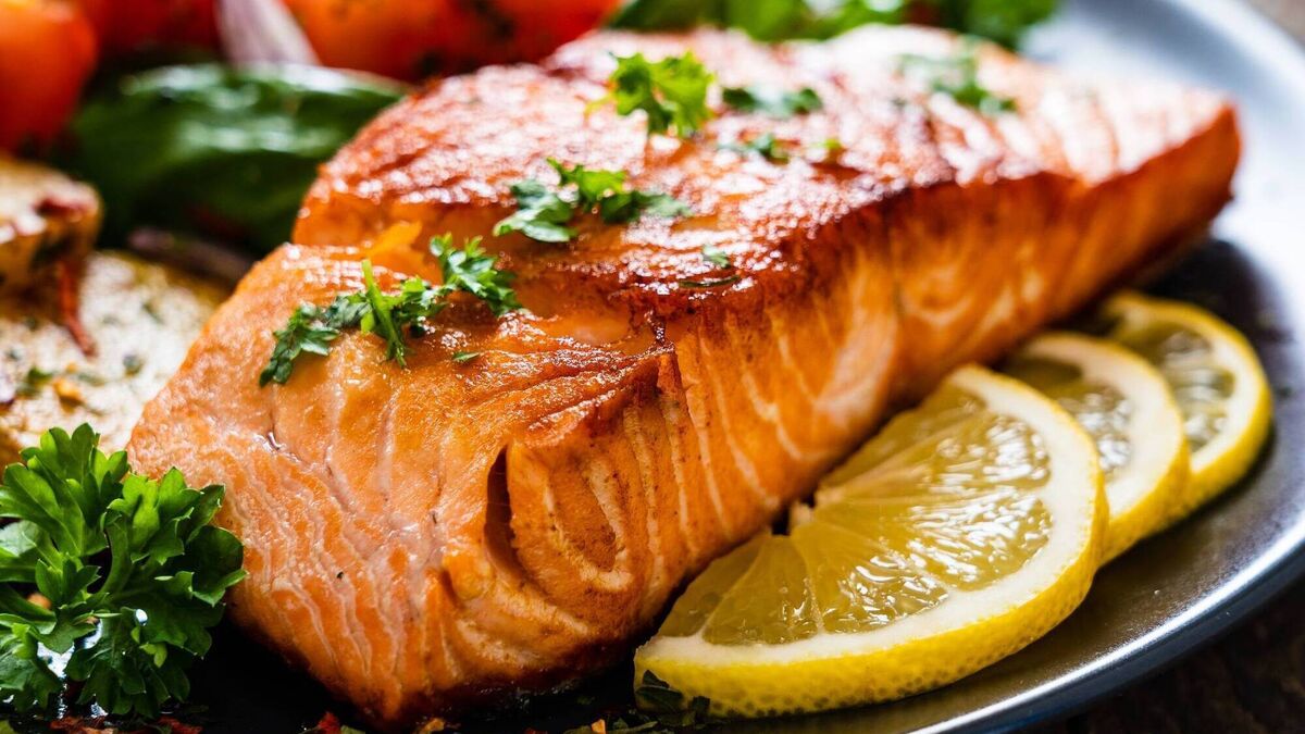 Sticky salmon