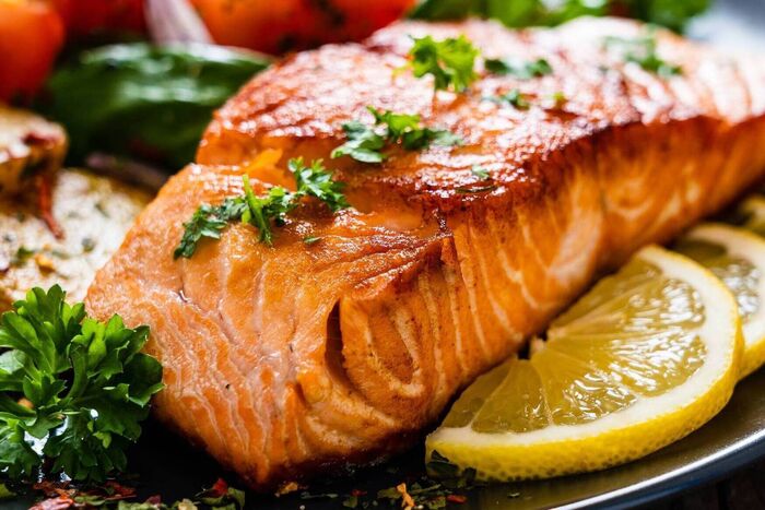 Sticky salmon