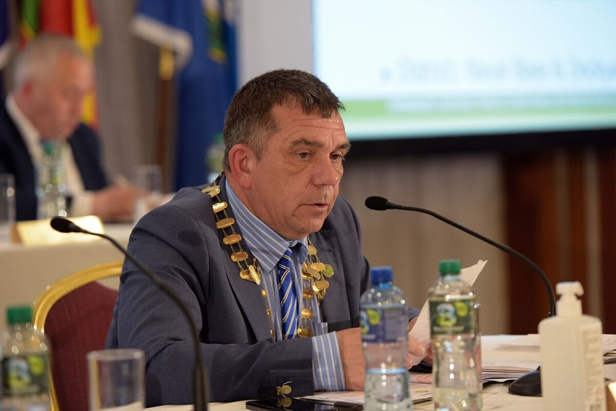 PDFORRA president Mark Keane at the organisation's annual delegate conference in Trim, Co Meath, in May. Picture: Moya Nolan