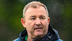 <p>SHOCK: Ireland head coach Richie Murphy. Pic: Thinus Maritz/Sportsfile</p>