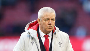 <p>GATTY: Warren Gatland has called uncapped Taine Plumtree into Wales’ World Cup training squad (Joe Giddens/PA)</p>
