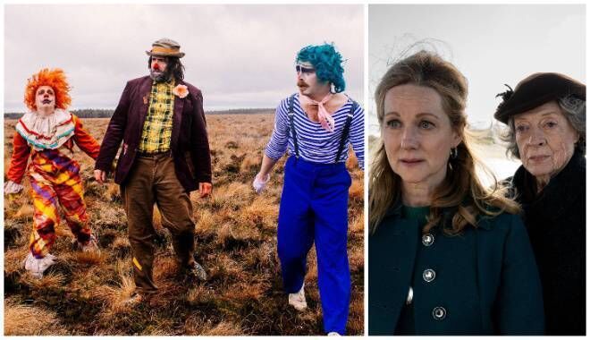 L-R: Apocalypse Clown and The Miracle Club; both screening at Galway Film Fleadh