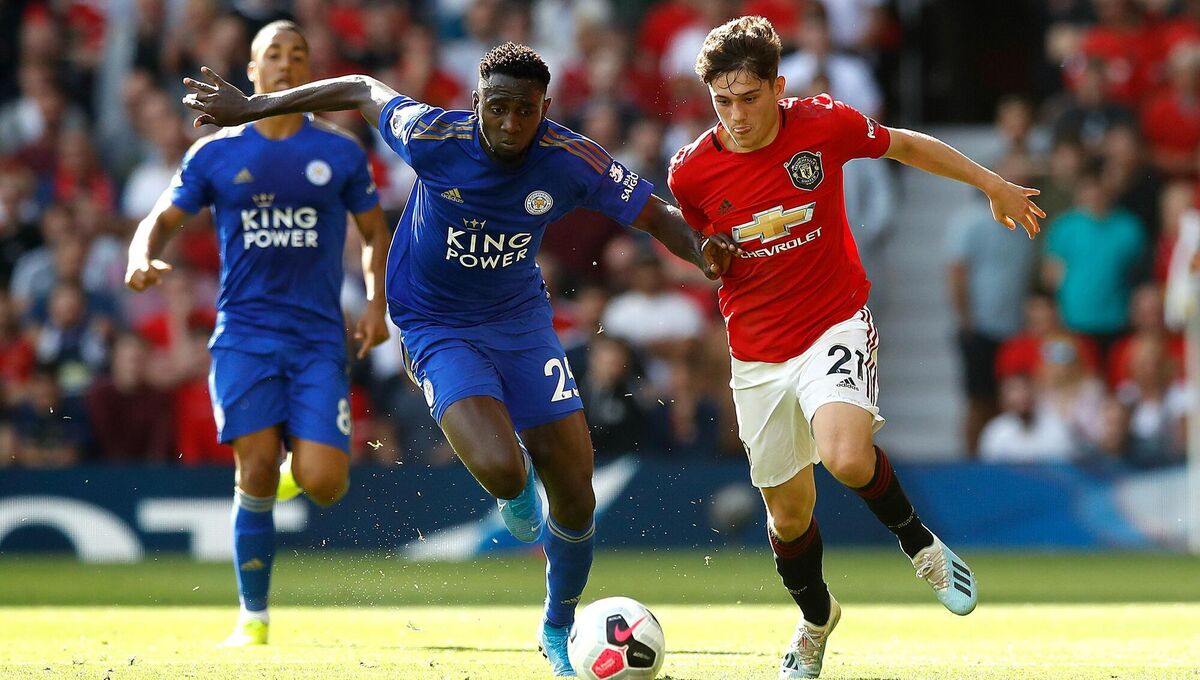 Leicester City's Wilfred Ndidi. Leicester City's Wilfred Ndidi.