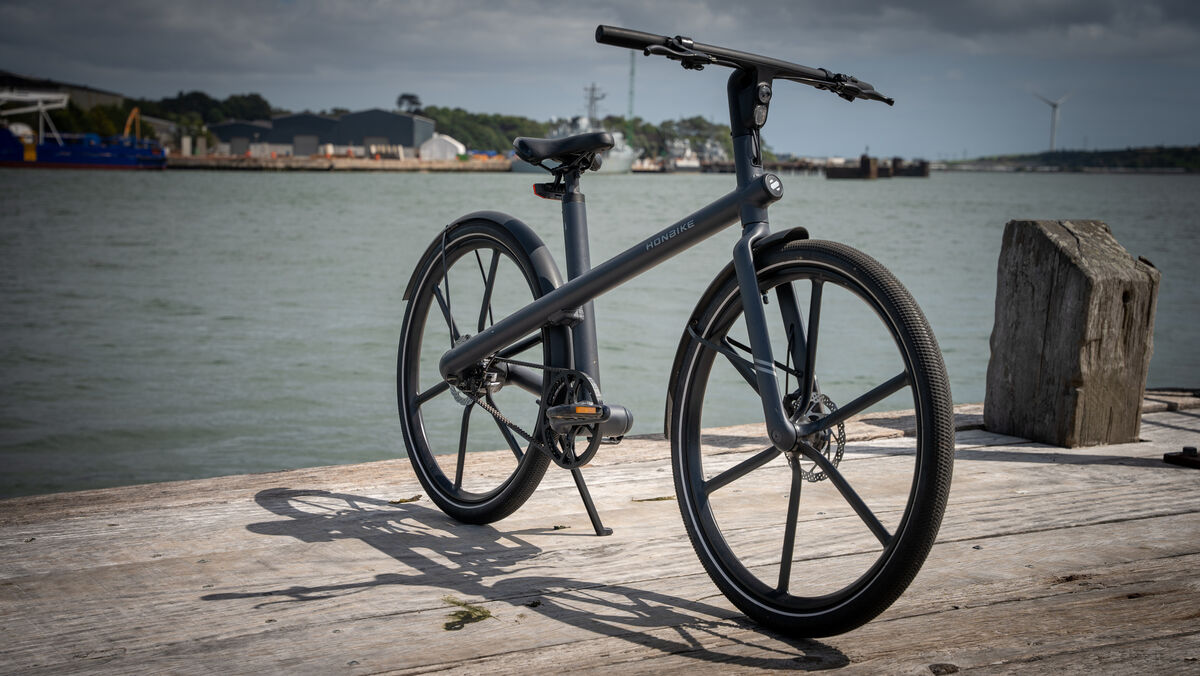 The Honbike Uni4 uses aircraft-grade 7000 series aluminium. Picture: Noel Campion.