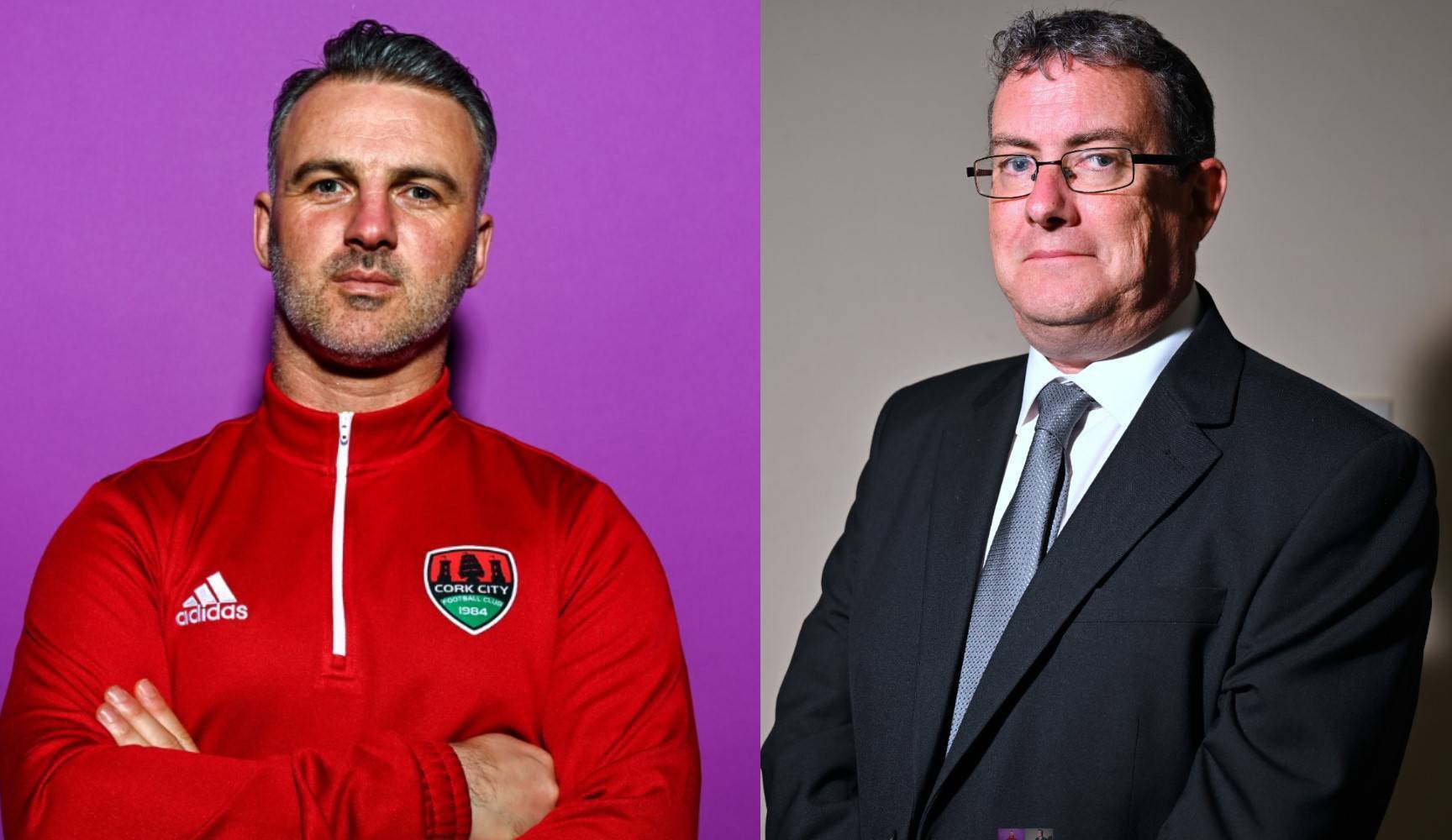 NEW ROLES: Danny Murphy and Anthony O'Sullivan - key new roles with Cork City FC. 