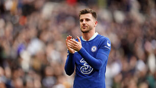 Mason Mount left Chelsea after an 18-year association with the club (Mike Egerton/PA)