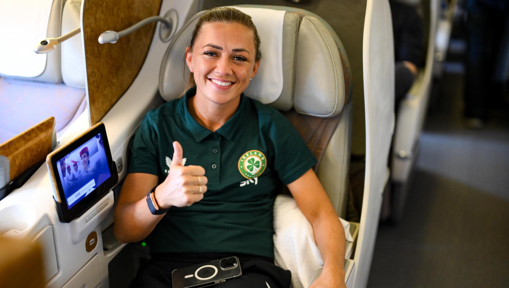 Ireland captain Katie McCabe declares herself fit after injury scare