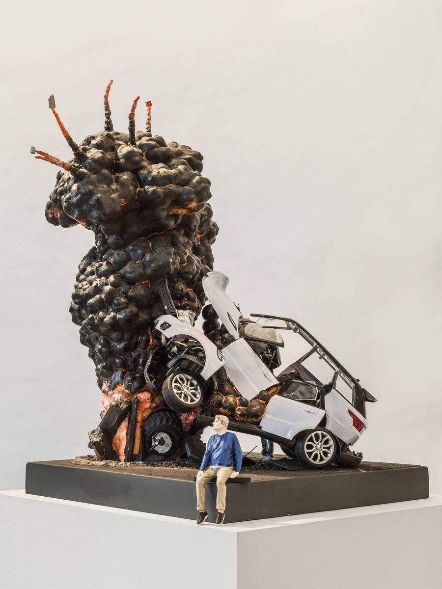 David Mach The Oligarch’s Nightmare [Maquette]  