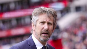 <p>INTENSIVE CARE: Edwin van der Sar, the General Manager of Ajax Amsterdam Pic: NESimages/Geert van Erven/DeFodi Images via Getty Images</p>
