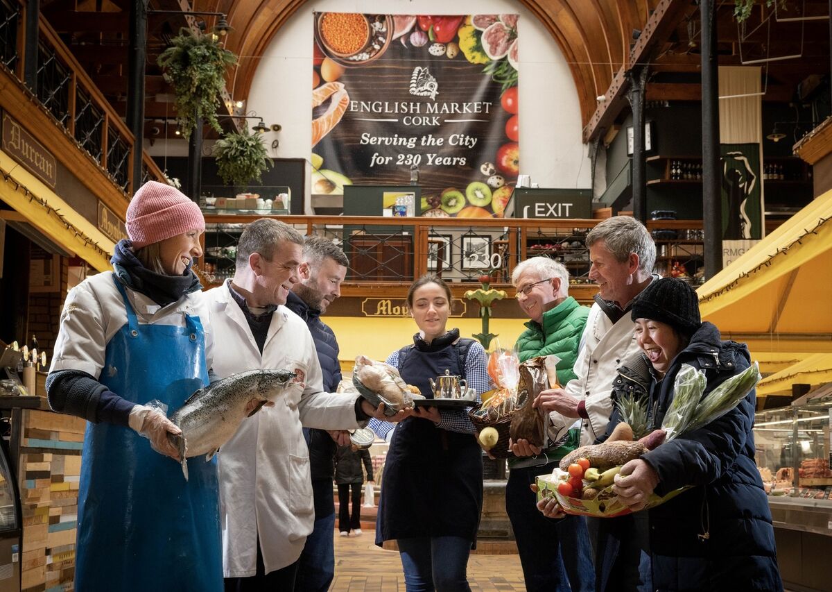 Traders at The English Market Traders at The English Market