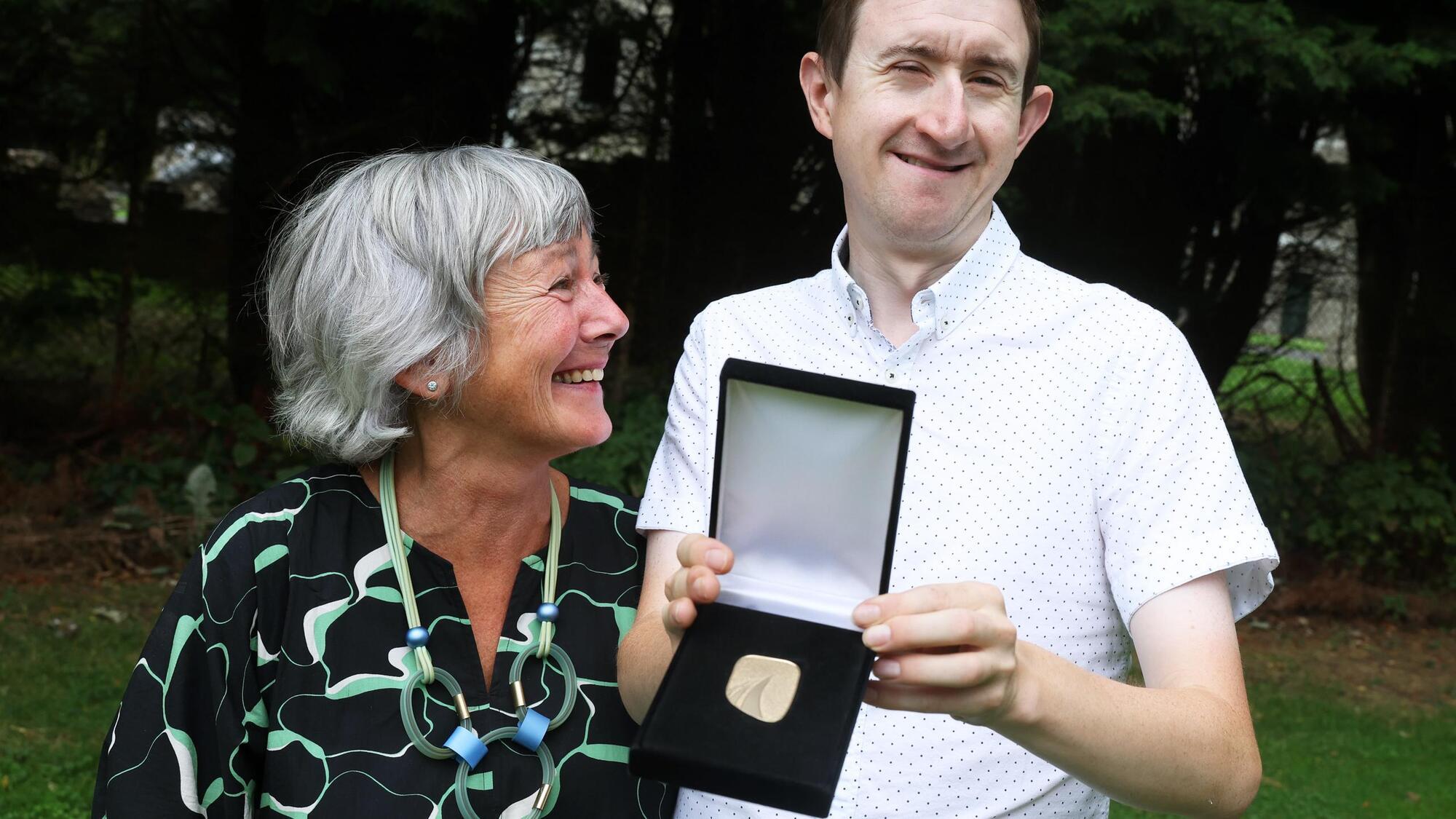 Cork man with development coordination disorder 'honoured' to receive gold Gaisce medal