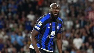 <p>WANTED MAN: Chelsea are holding out for £40m for Romelu Lukaku. Pic: Martin Rickett/PA Wire</p>