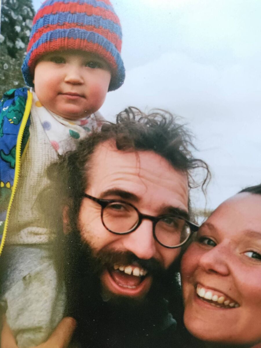 Dan and Paulina with Daithi. Dan and Paulina with Daithi.
