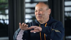 <p>REALITY CHECK: Australia boss Eddie Jones. Pic: AP Photo/Themba Hadebe</p>