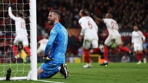 <p>MORE DEMANDING: In recent years David de Gea has looked like a player out of his time as soccer has demanded more from keepers. Pic: Darren Staples/AFP via Getty Images</p>