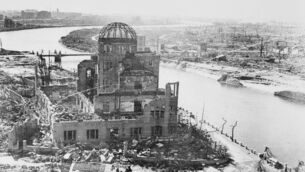<p>Hiroshima following the dropping of the atomic bomb on August 6, 1945. Picture: Crown copyright / Imperial War Museum / PA</p>