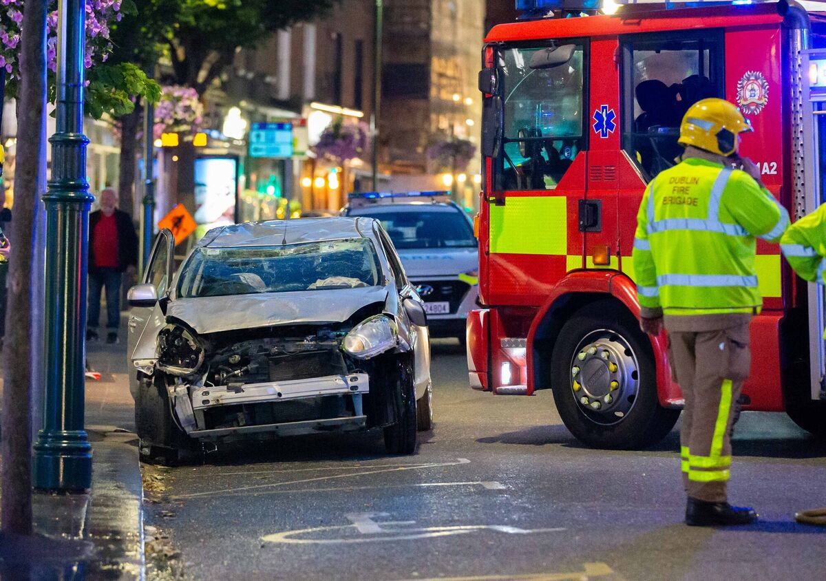  Emergency services at the scene of the incident. Picture: Damien Storan