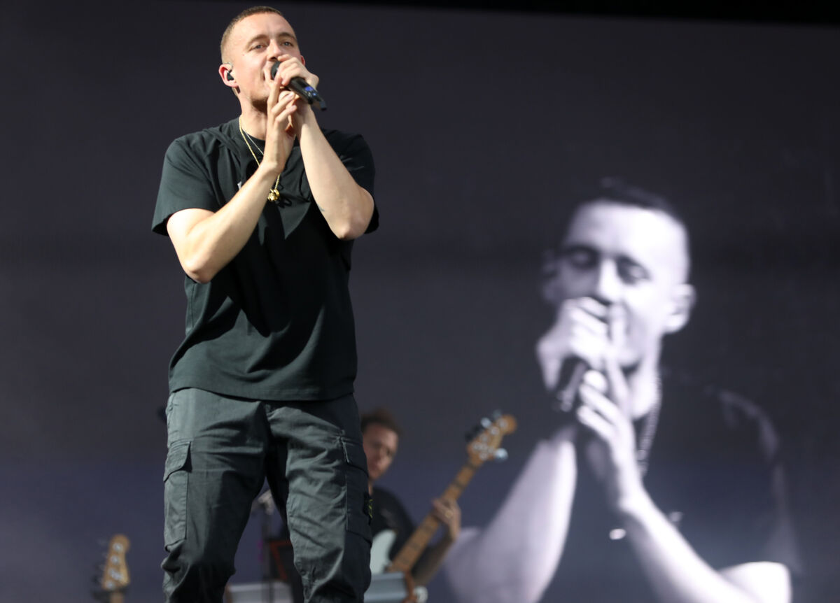  Dermot Kennedy on stage at Thomond Park, Limerick. Pic: Sasko Lazarov/Photocall Ireland