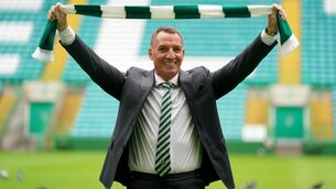 <p>BACK AGAIN: Brendan Rodgers is back for a second spell as Celtic boss. File pic: Andrew Milligan/PA Wire</p>
