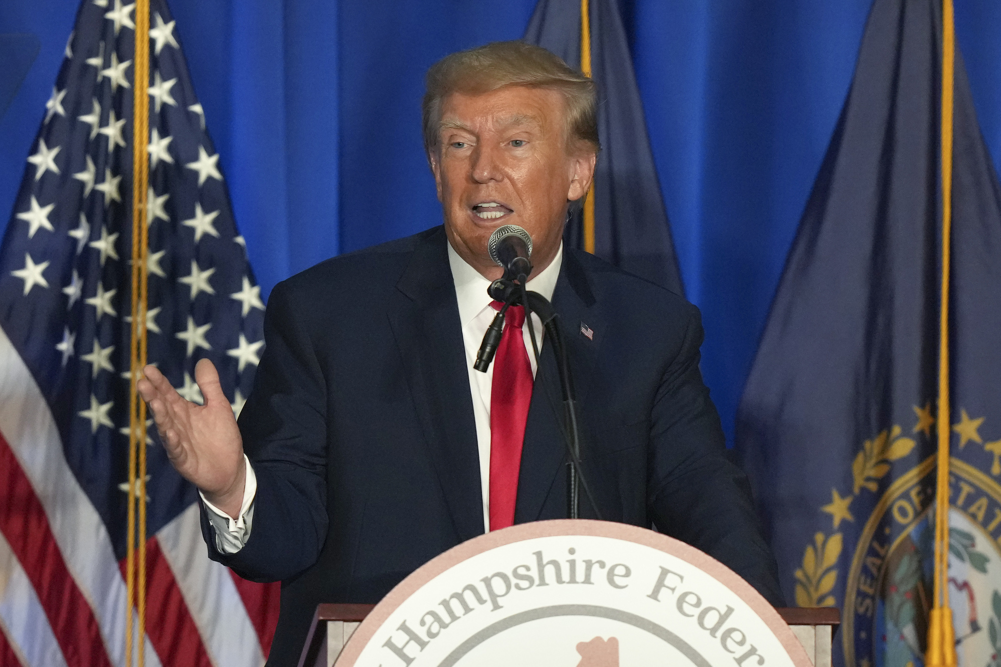 Trump lawyers seek to delay trial over hoarding classified documents