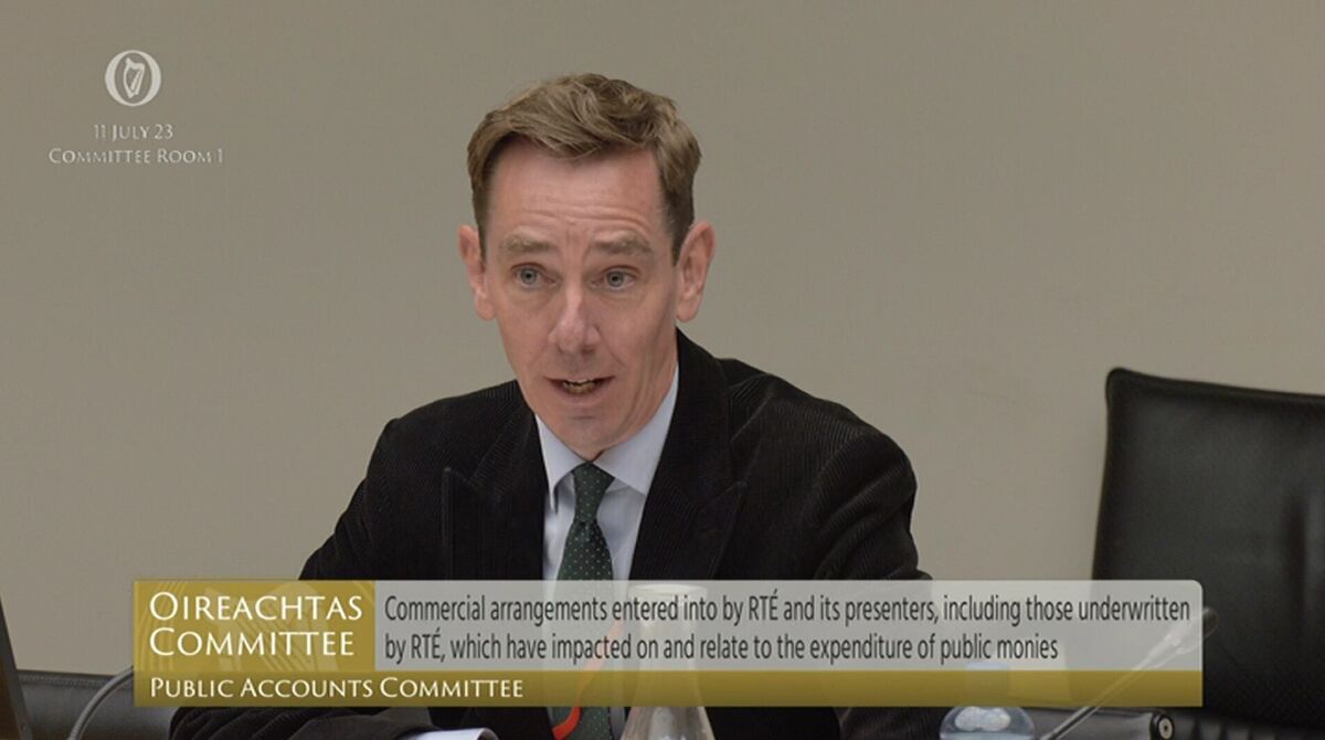 Ryan Tubridy told PAC: 'The last three weeks have been chaotic, destructive, beyond difficult, all I’ll say is we wanted to get things right today because so many people have been getting things wrong.'