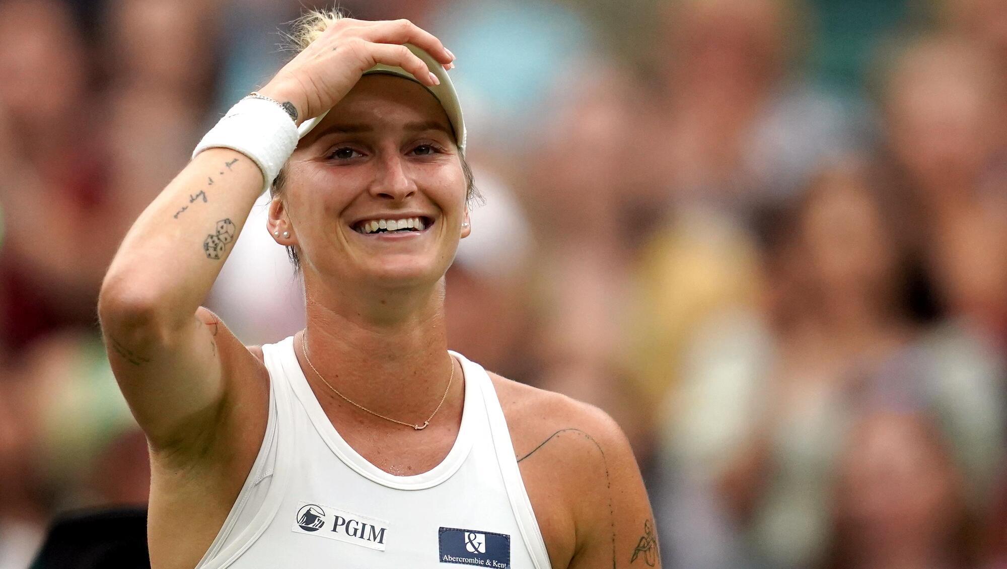 Marketa Vondrousova defeats fourth seed Jessica Pegula to reach semi-finals